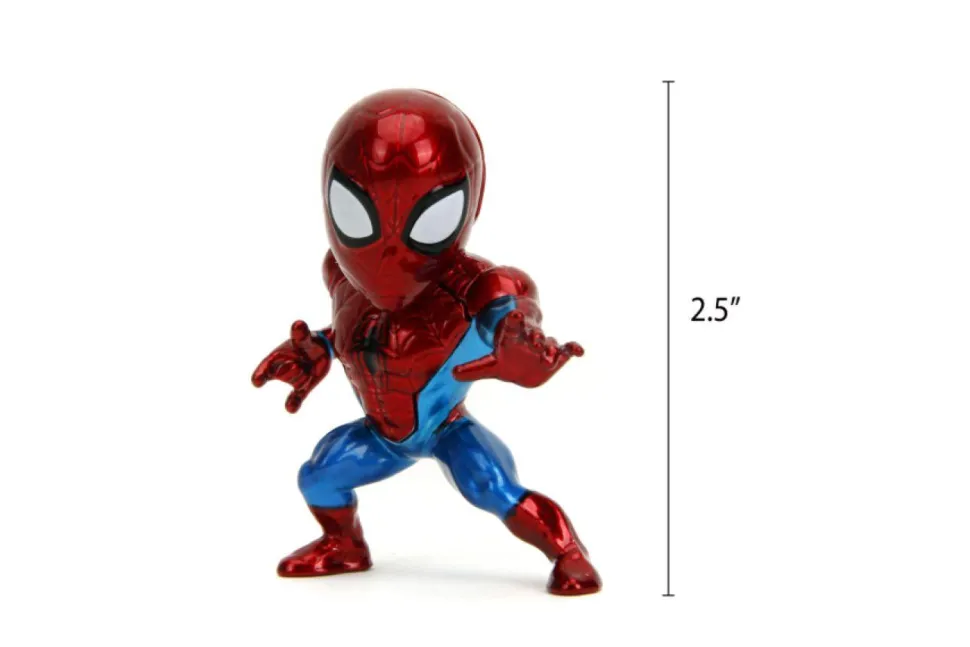 Spider-Man - Spider-Man, Miles Morales & Venom Metalfigs 2.5" Die-Cast Figure 3-Pack