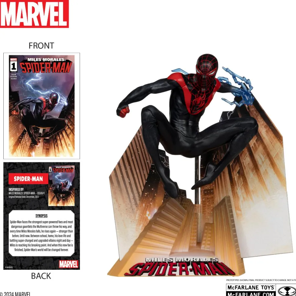 Spider-Man - Spider-Man (Miles Morales: Spider-Man #1) 1/10th Scale PVC Posed Figure