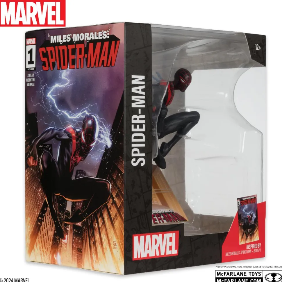 Spider-Man - Spider-Man (Miles Morales: Spider-Man #1) 1/10th Scale PVC Posed Figure