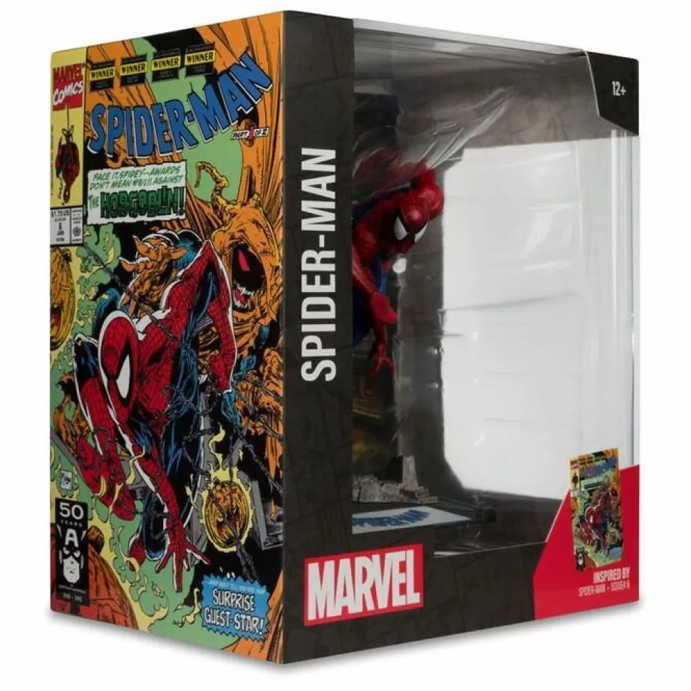 Spider-Man - Spider-Man (Spider-Man #6) by Todd McFarlane 1/10th Scale Posed Figure