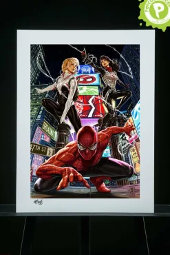 Spider-Man - Spider-Verse Premium Art Print by Mark Brooks