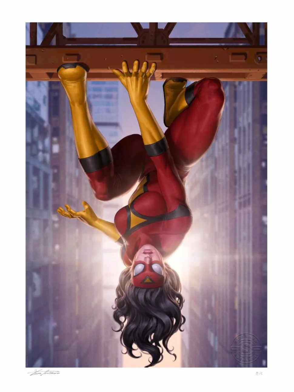 Spider-Man - Spider-Woman Fine Art Print by Junggeun Yoon
