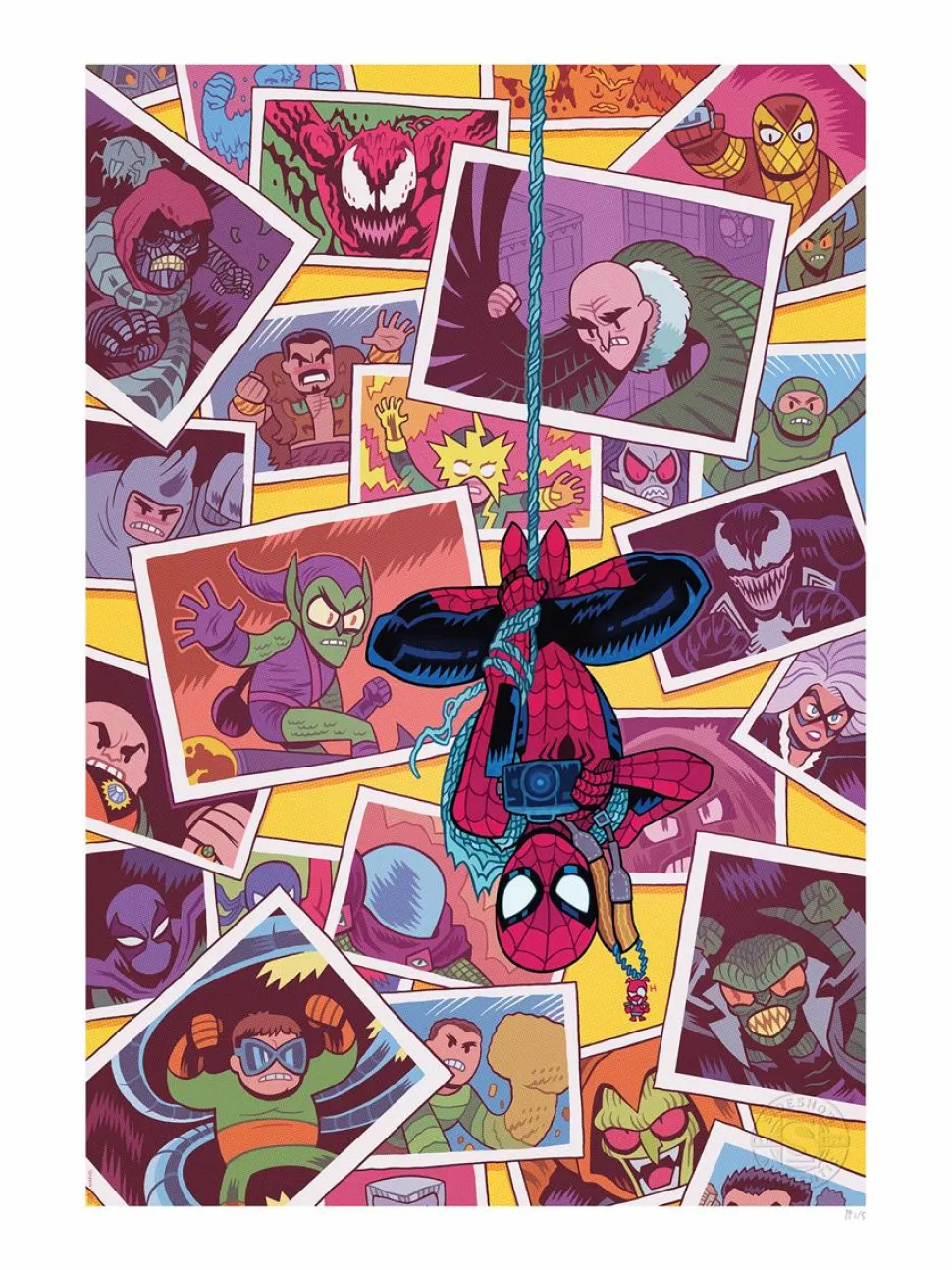 Spider-Man - The Amazing Spider-Man Fine Art Print by Dan Hipp