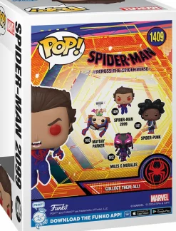 Spider-Man: Across the Spider-Verse - Spider-Man 2099 (Unmasked) Pop! Vinyl Figure
