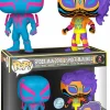 Spider-Man: Across the Spider-Verse - Spider-Man 2099 & Spider-Man India Blacklight Pop! Vinyl 2-Pack