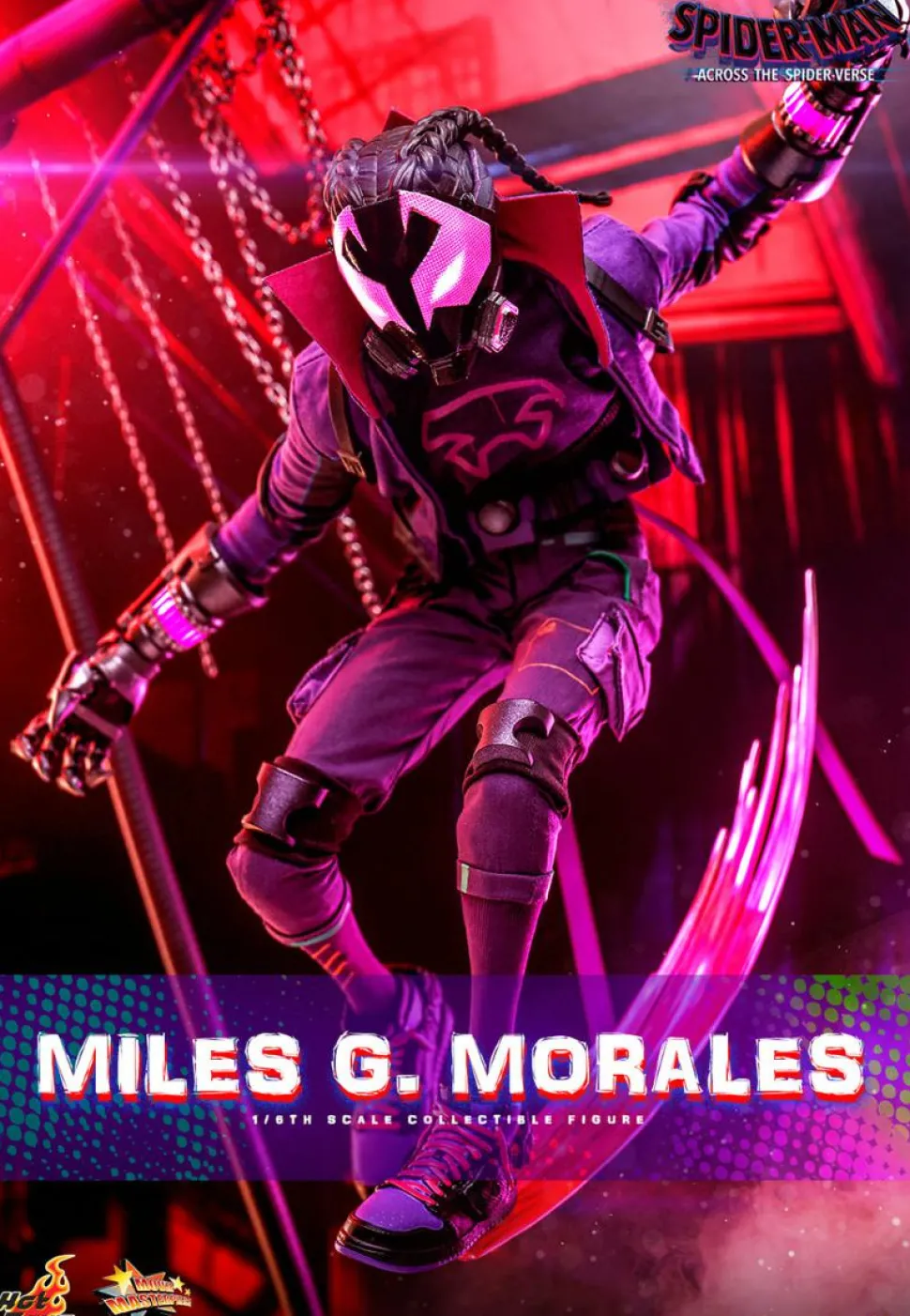 Spider-Man: Across the Spider-Verse - Miles G. Morales 1/6th Scale Hot Toys Action Figure
