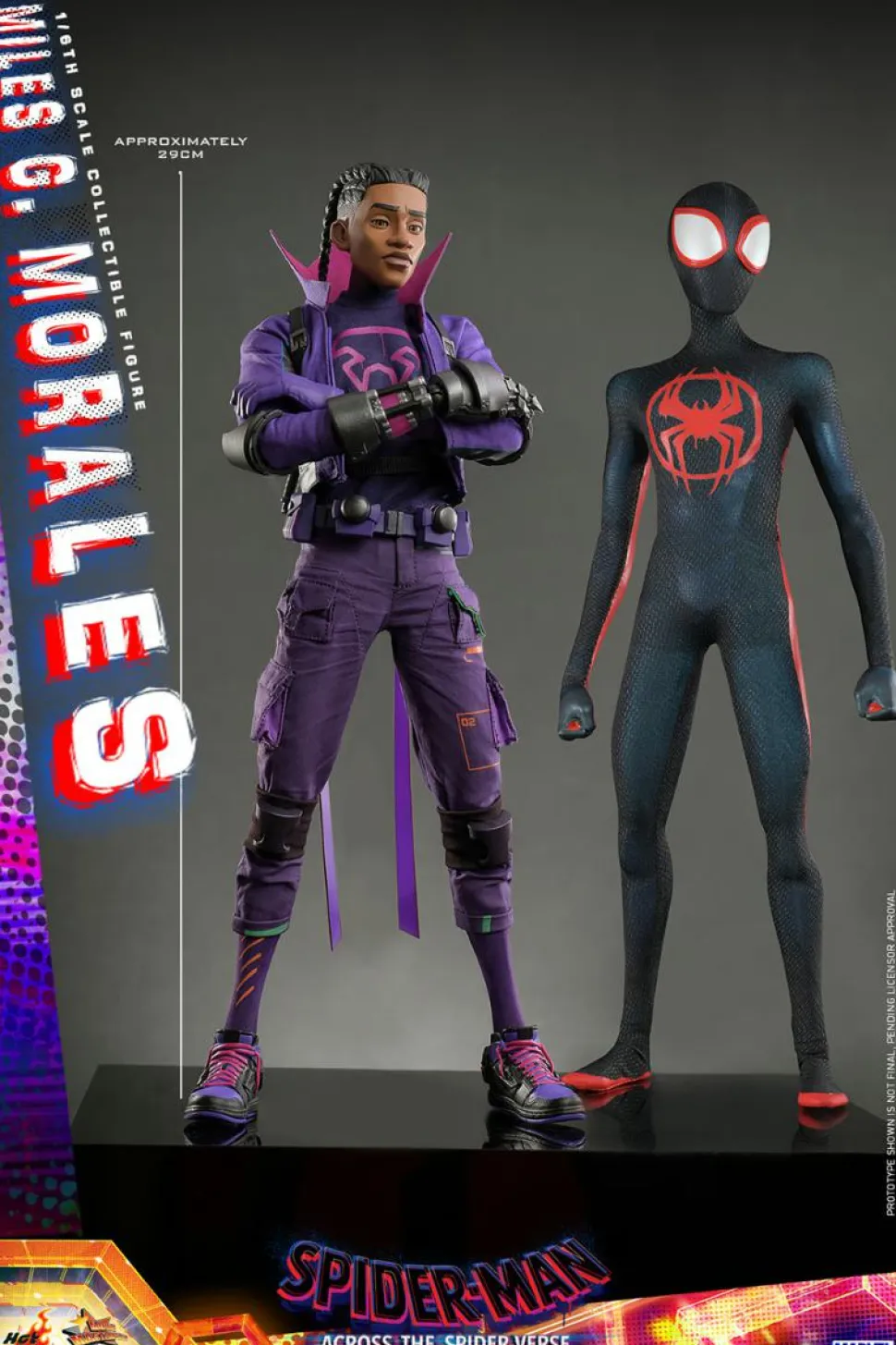 Spider-Man: Across the Spider-Verse - Miles G. Morales 1/6th Scale Hot Toys Action Figure