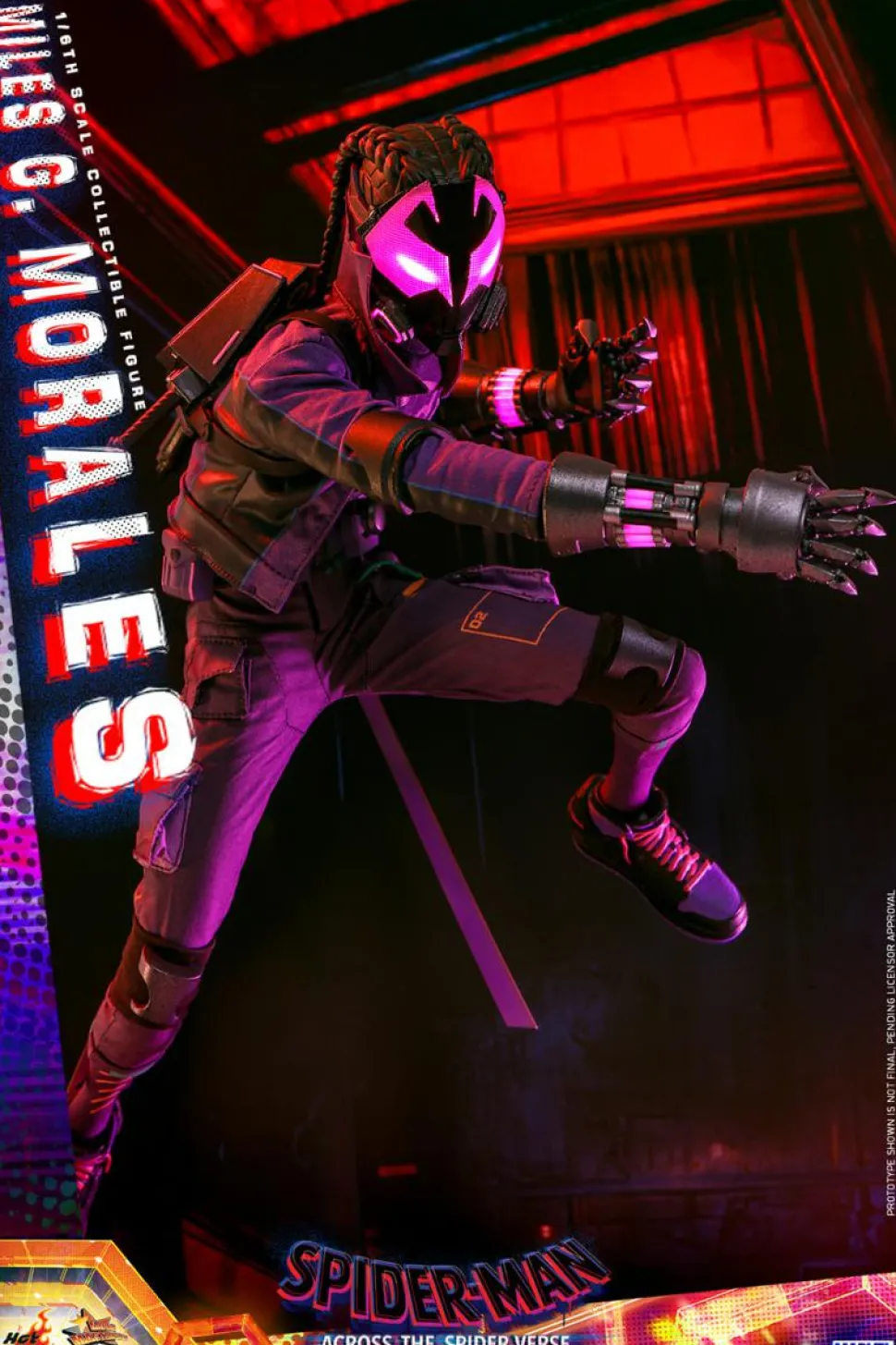 Spider-Man: Across the Spider-Verse - Miles G. Morales 1/6th Scale Hot Toys Action Figure