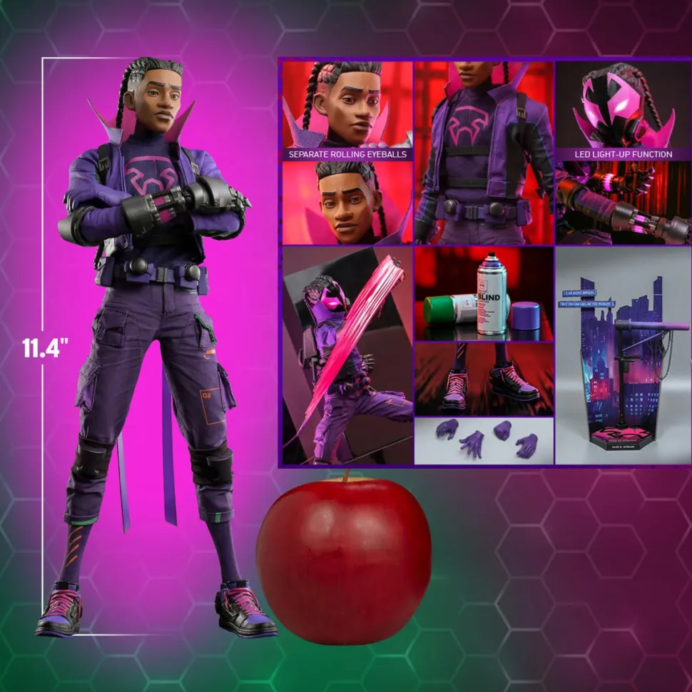 Spider-Man: Across the Spider-Verse - Miles G. Morales 1/6th Scale Hot Toys Action Figure