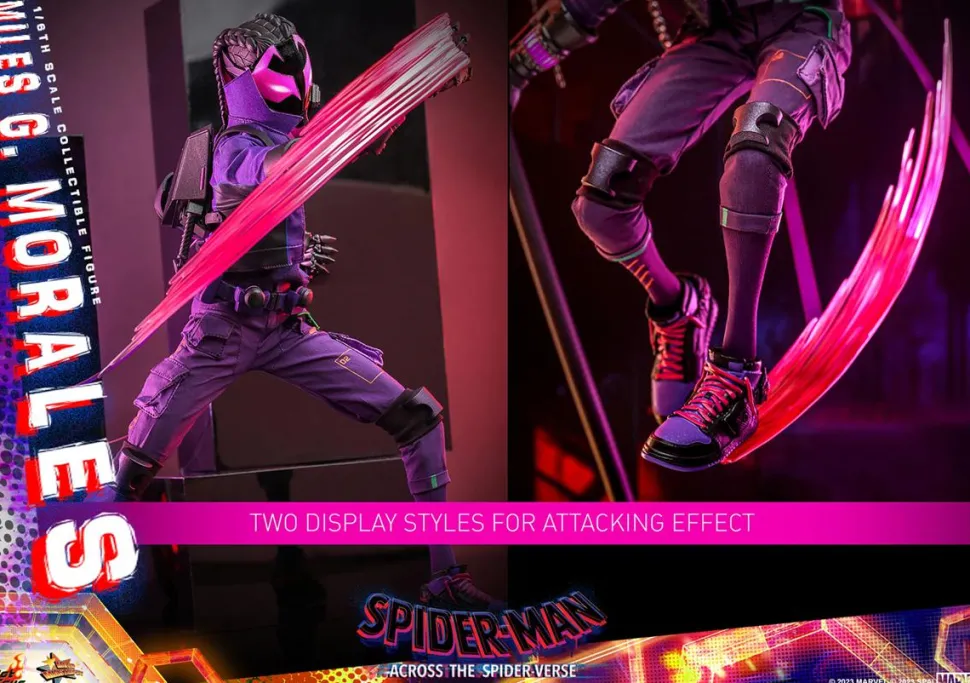 Spider-Man: Across the Spider-Verse - Miles G. Morales 1/6th Scale Hot Toys Action Figure