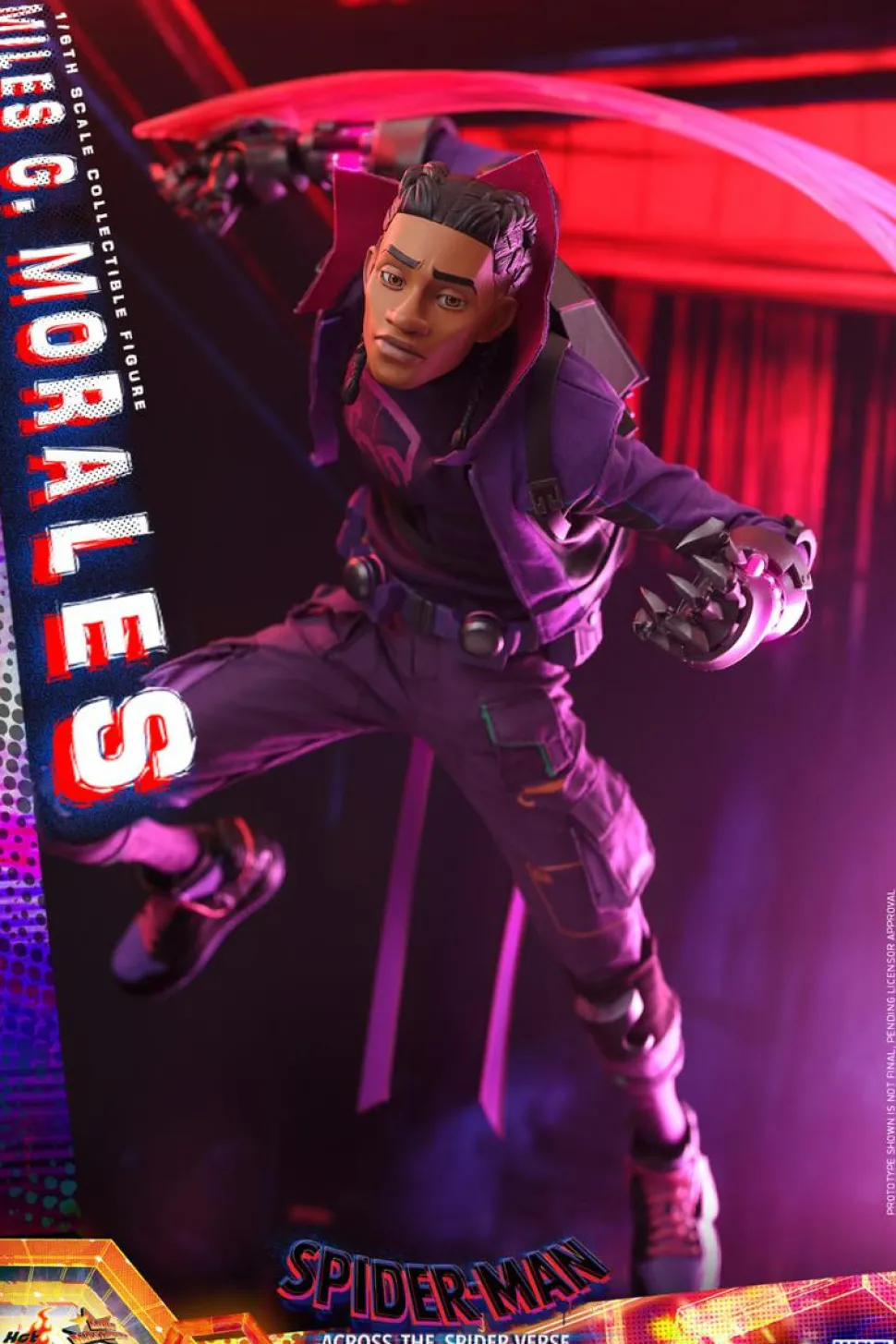 Spider-Man: Across the Spider-Verse - Miles G. Morales 1/6th Scale Hot Toys Action Figure