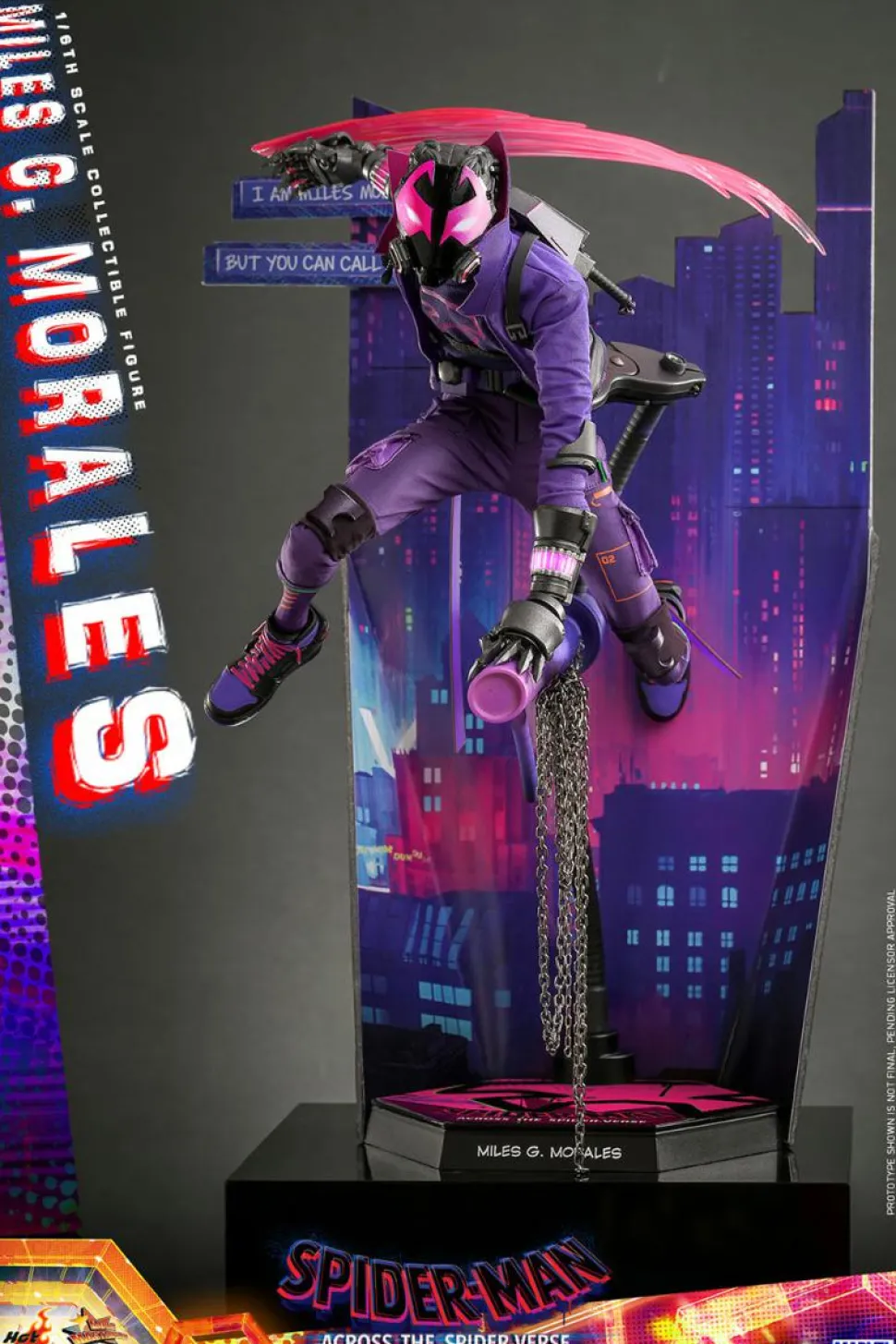 Spider-Man: Across the Spider-Verse - Miles G. Morales 1/6th Scale Hot Toys Action Figure