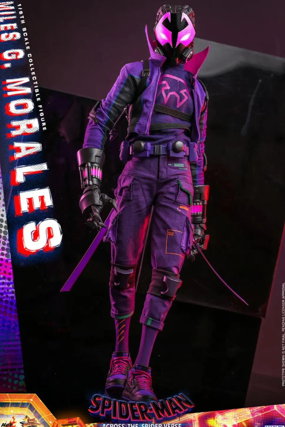 Spider-Man: Across the Spider-Verse - Miles G. Morales 1/6th Scale Hot Toys Action Figure