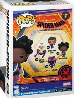 Spider-Man: Across the Spider-Verse - Spider-Punk (Unmasked) Pop! Vinyl Figure