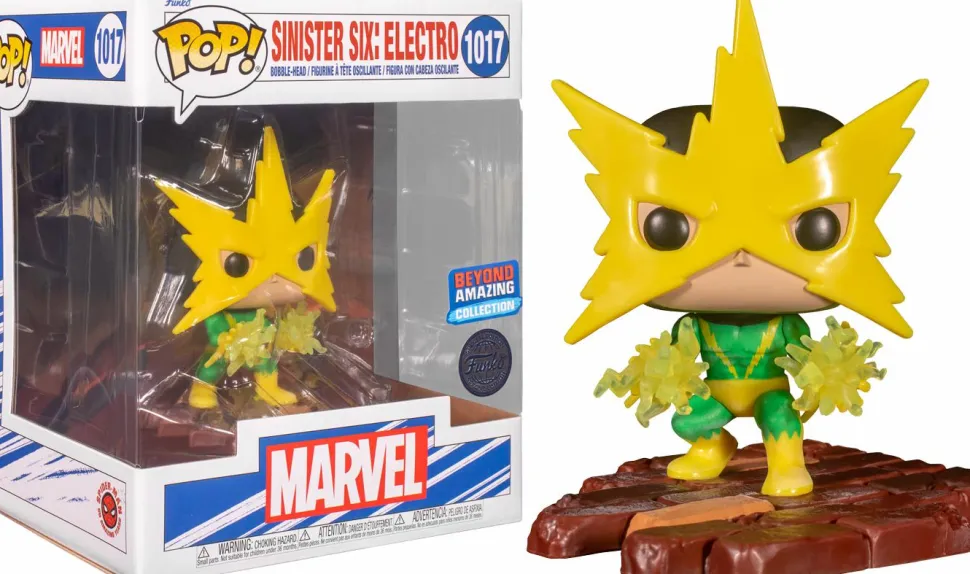 Spider-Man: Beyond Amazing - Electro Sinister Six Deluxe Pop! Vinyl Figure
