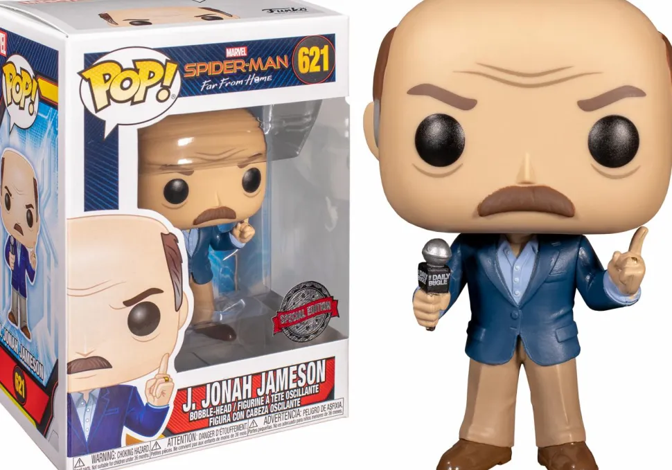 Spider-Man: Far From Home - J. Jonah Jameson Pop! Vinyl Figure (RS)