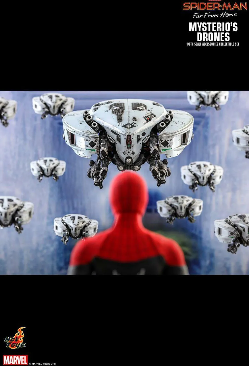 Spider-Man: Far From Home - Mysterio’s Drones 1/6th Scale Hot Toys Accessory Set