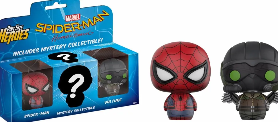 Spider-Man: Homecoming - Spider-Man, The Vulture and Mystery Pint Size Heroes 3-Pack