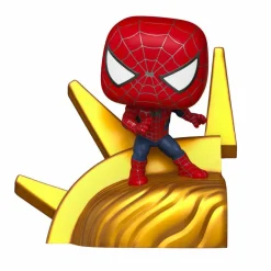 Spider-Man: No Way Home - Friendly Neighbourhood Spider-Man Final Battle Series Build-A-Scene Deluxe Pop! Vinyl Figure