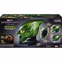 Spider-Man: No Way Home - Green Goblin Helmet Marvel Legends Premium Roleplay 1:1 Scale Life-Size Prop Replica