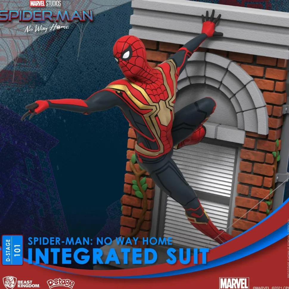 Spiderman: No Way Home - Spiderman Integrated Suit D-Stage 6” Statue