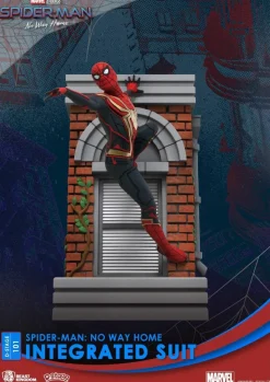 Spiderman: No Way Home - Spiderman Integrated Suit D-Stage 6” Statue