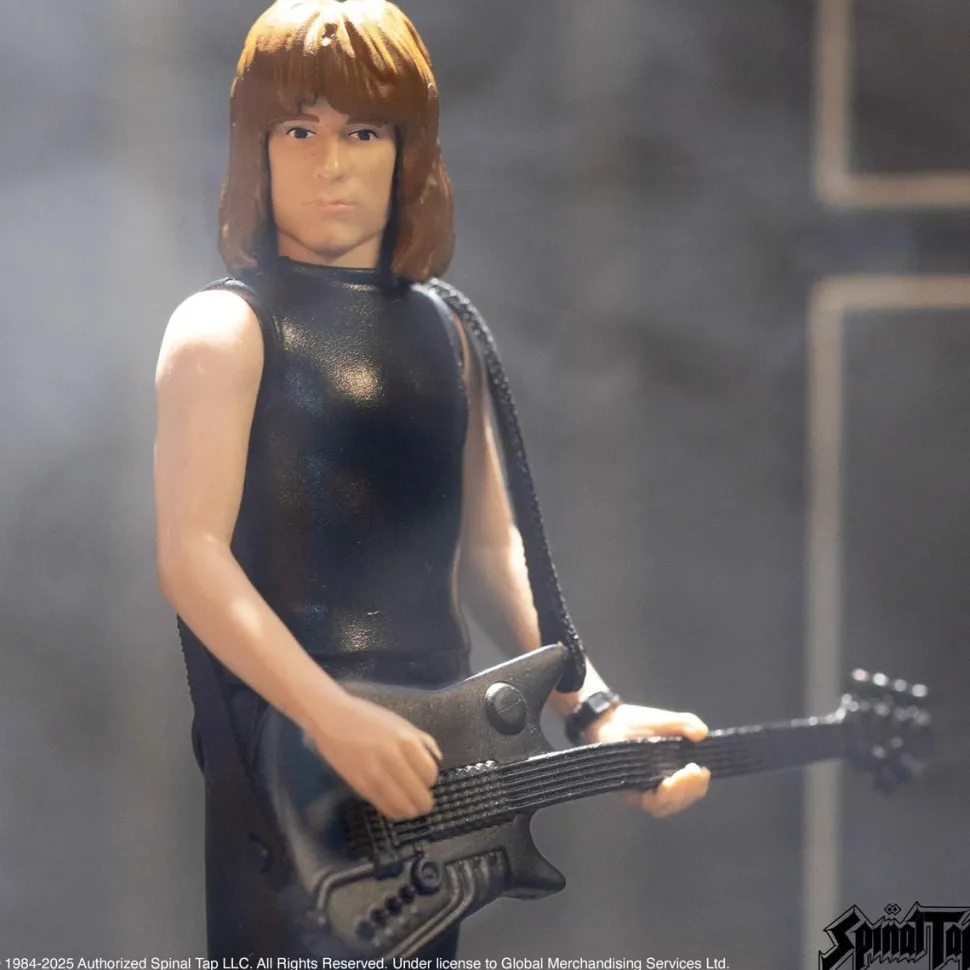 Spinal Tap - Nigel Tufnel (None More Black) ReAction 3.75" Action Figure (Wave 2)
