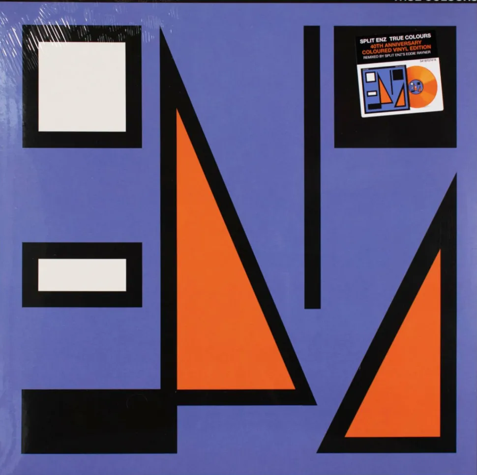 Split Enz - True Colours 40th Anniversary Mix LP Vinyl Record (Orange Coloured Vinyl)
