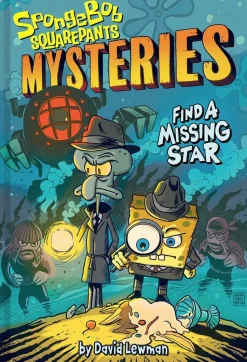 SpongeBob SquarePants - Mysteries Book 01 Find A Missing Star Hardcover Book