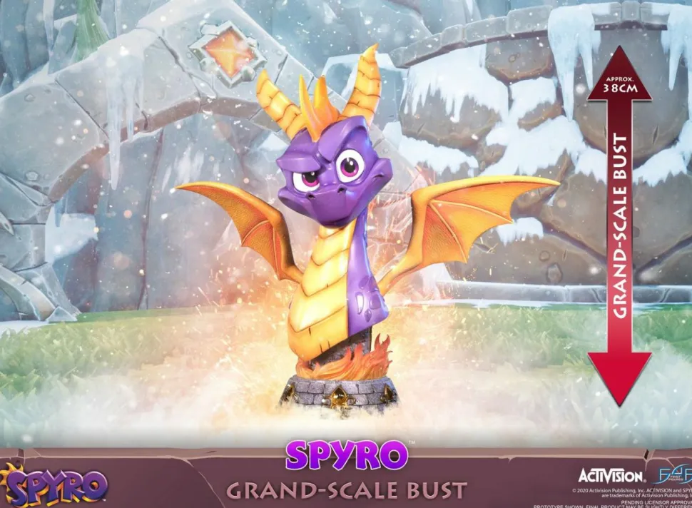 Spyro the Dragon - Spyro the Dragon Grand-Scale Bust