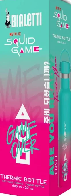 Squid Game - Stainless Steel Insulated Thermic Water Bottle (600ml)