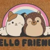Squishmallows - Cam and Hans Hello Friends Doormat
