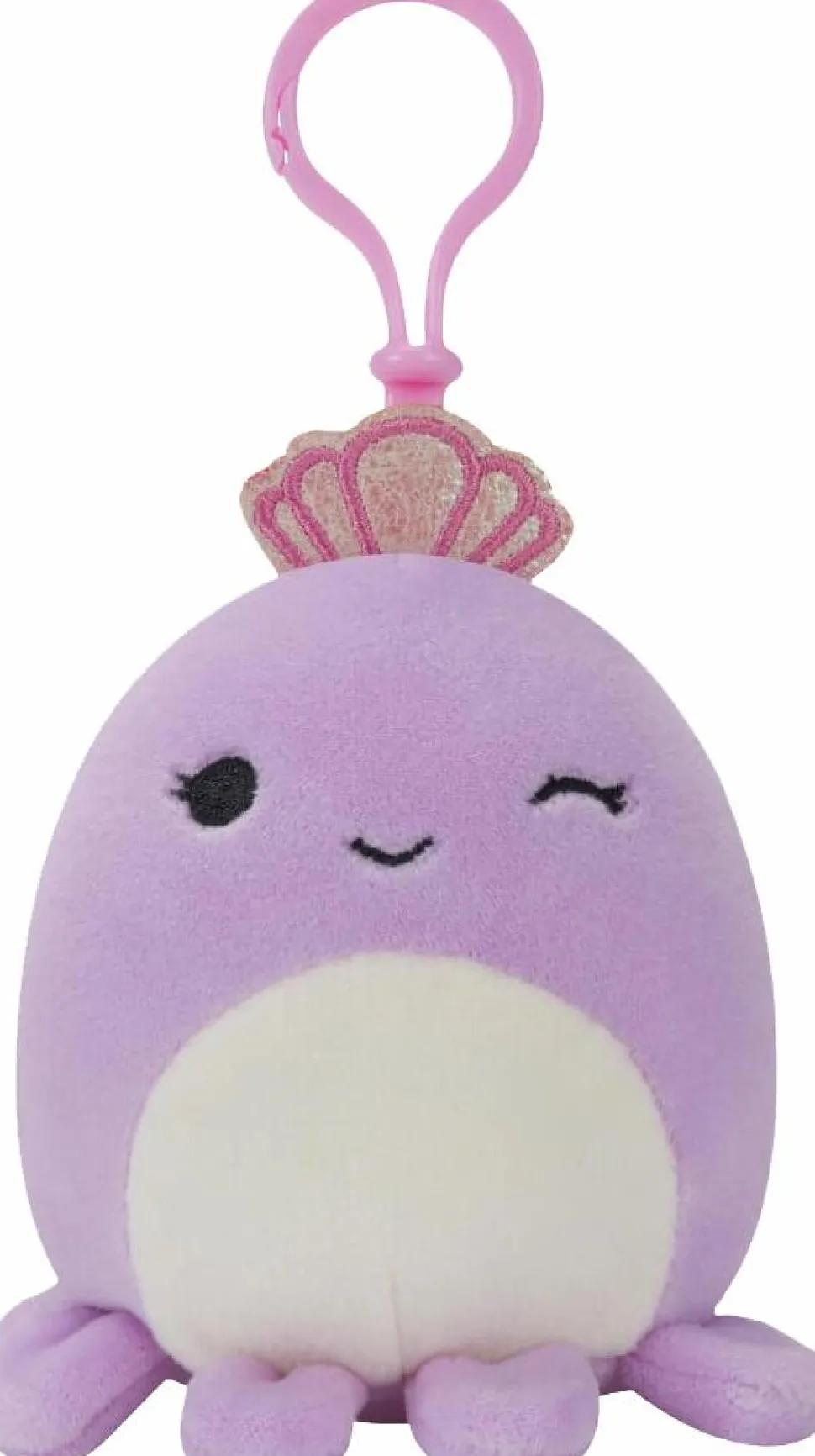 Squishmallows - Violet the Octopus 3.5" Clip On Plush