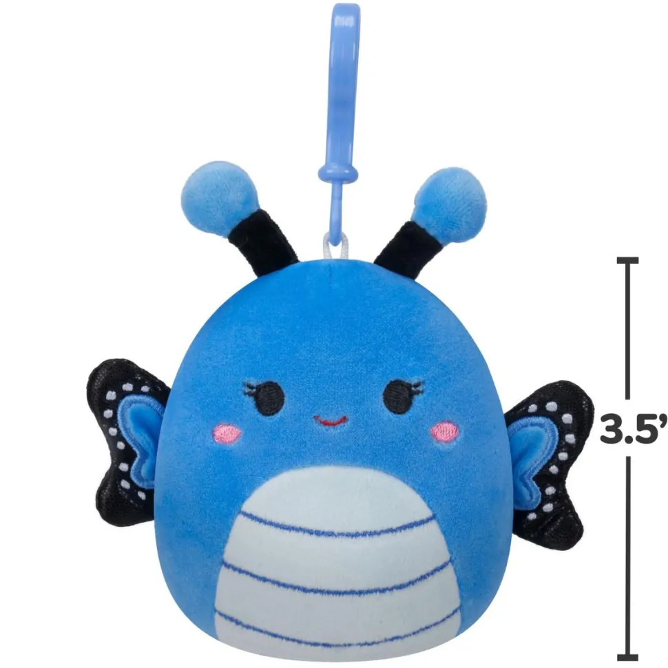 Squishmallows - Waverly the Butterfly 3.5" Clip-On Plush
