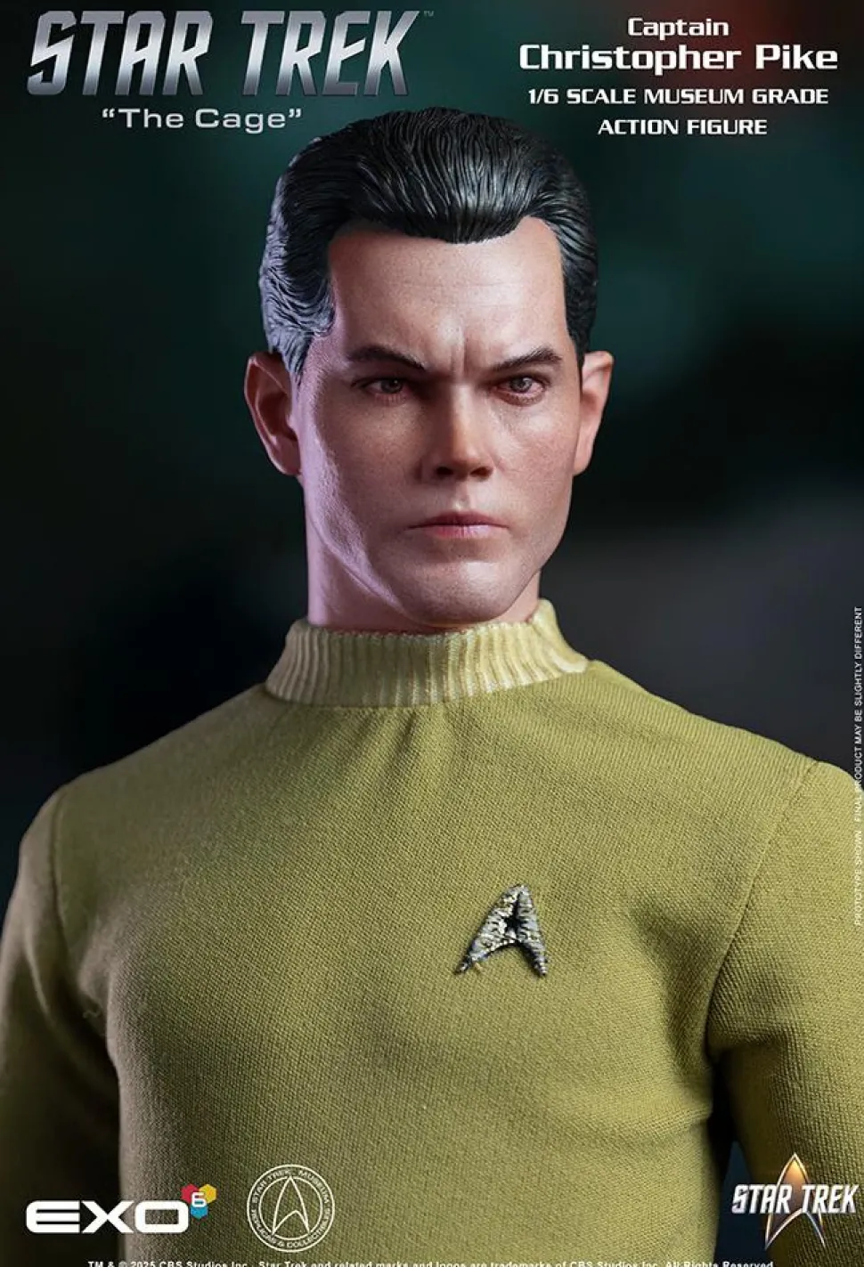 Star Trek - Captain Christopher Pike 1/6th Scale Action Figure