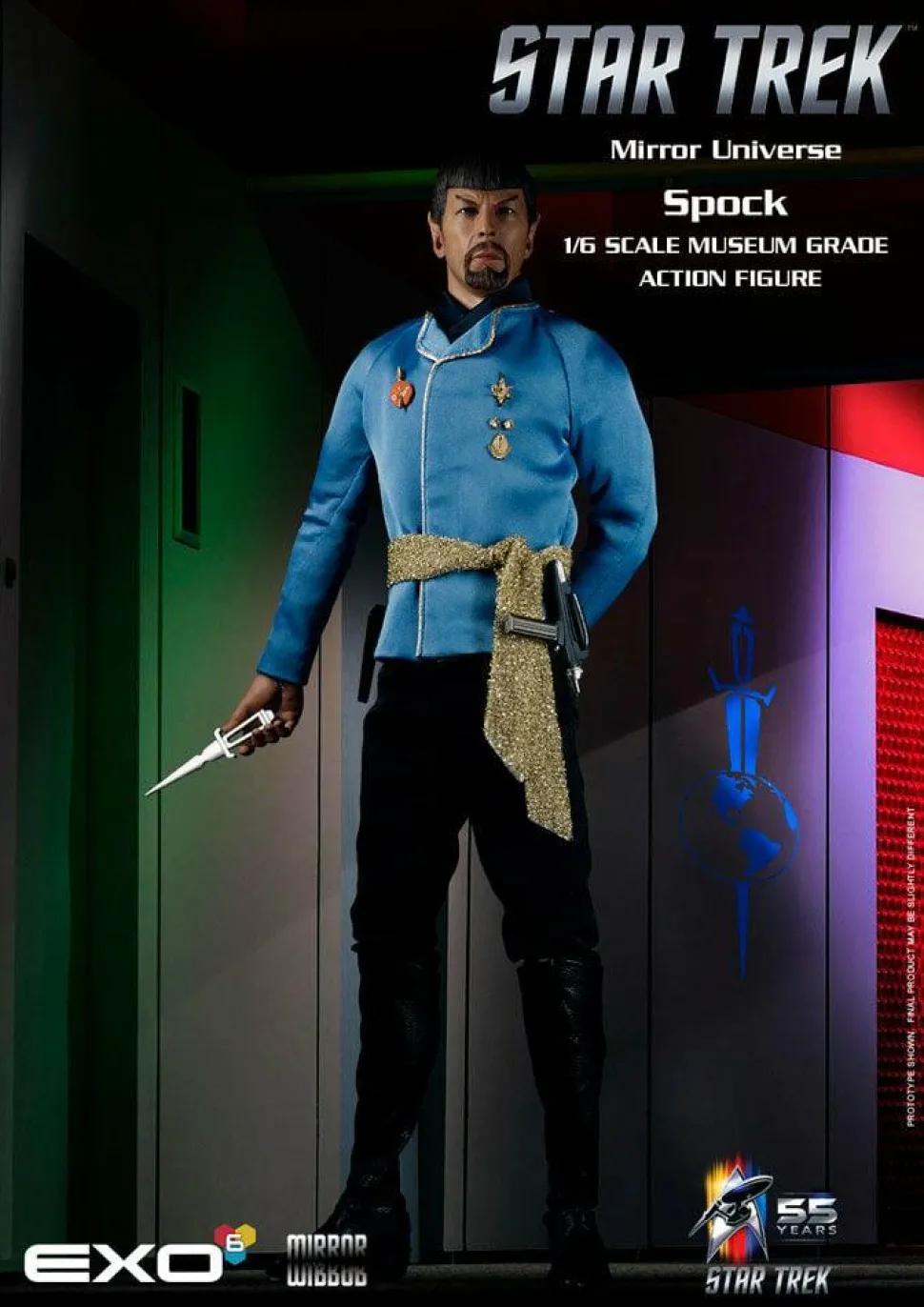 Star Trek - Mirror Universe Spock 1/6th Scale Action Figure