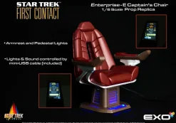 Star Trek: First Contact - Enterprise-E Captain’s Chair 1/6th Scale Prop Replica