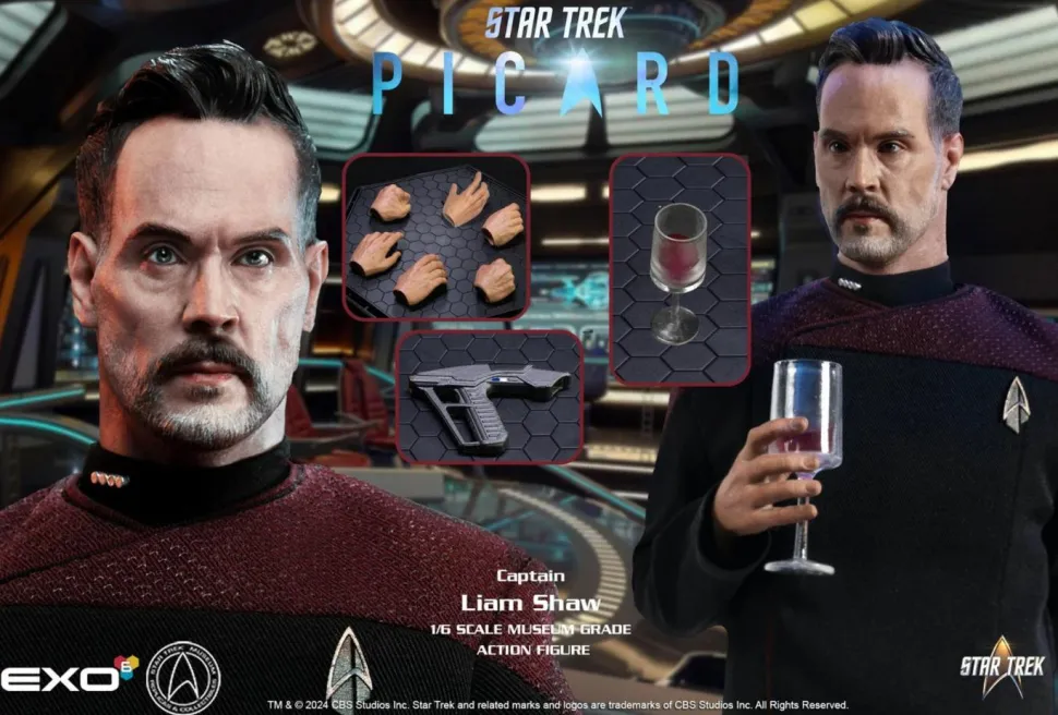 Star Trek: Picard - Captain Liam Shaw 1/6th Scale Action Figure