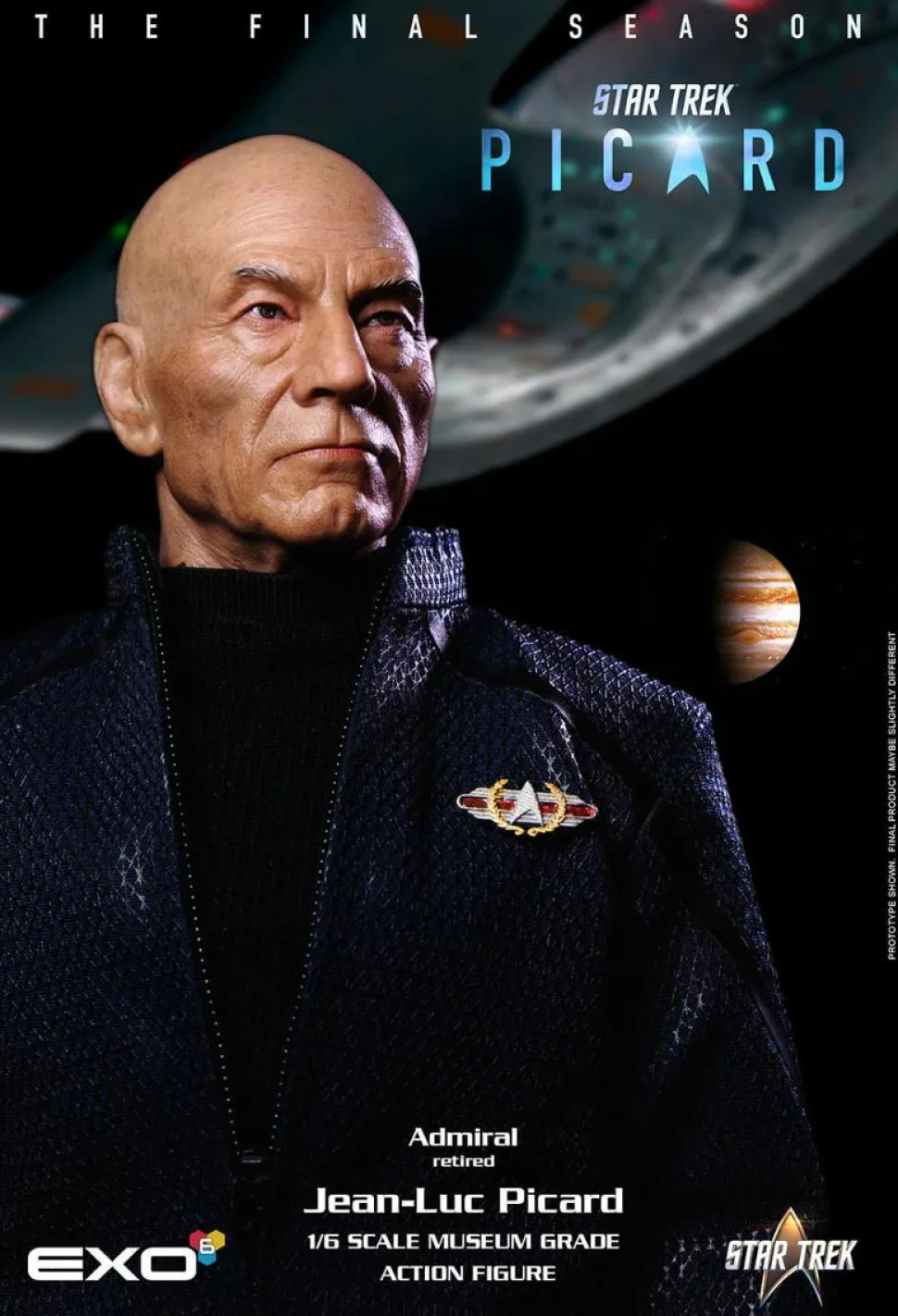 Star Trek: Picard - Jean-Luc Picard 1/6th Scale Action Figure