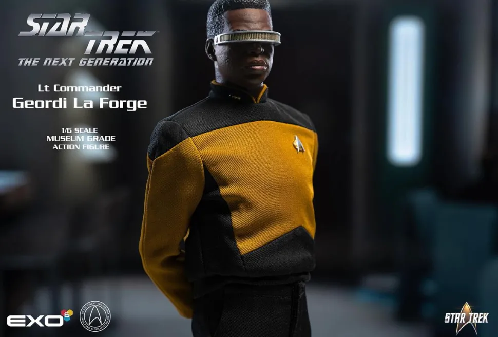 Star Trek: The Next Generation - Commander Geordi La Forge (Essentials Version) 1/6th Scale Action Figure