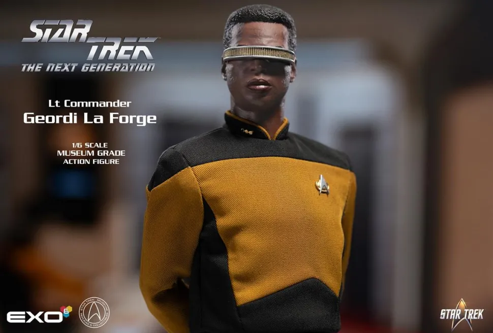 Star Trek: The Next Generation - Commander Geordi La Forge (Essentials Version) 1/6th Scale Action Figure