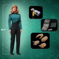 Star Trek: The Next Generation - Dr. Beverly Crusher (Essentials Edition) 1/6th Scale Action Figure