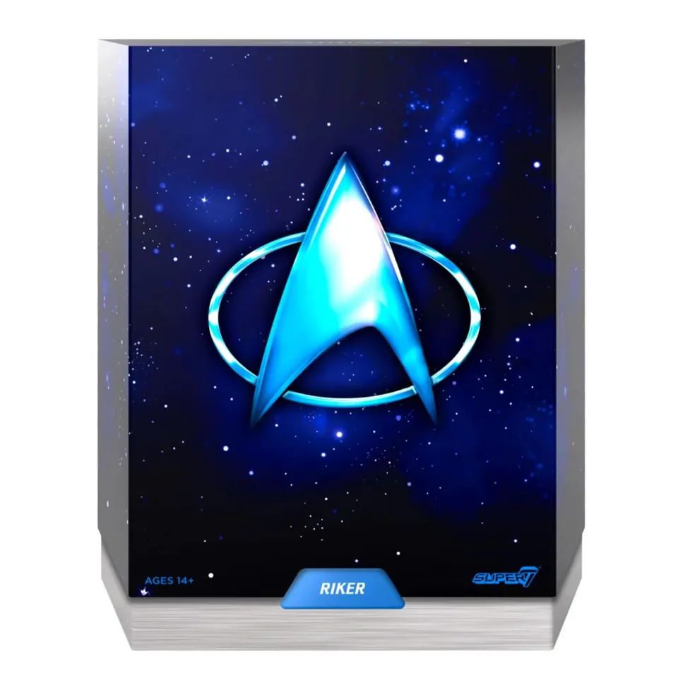 Star Trek: The Next Generation - Commander Riker Ultimates! 7” Scale Action Figure