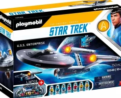 Star Trek: The Original Series - U.S.S. Enterprise NCC-1701 Playmobil 42” Vehicle Playset (70458)