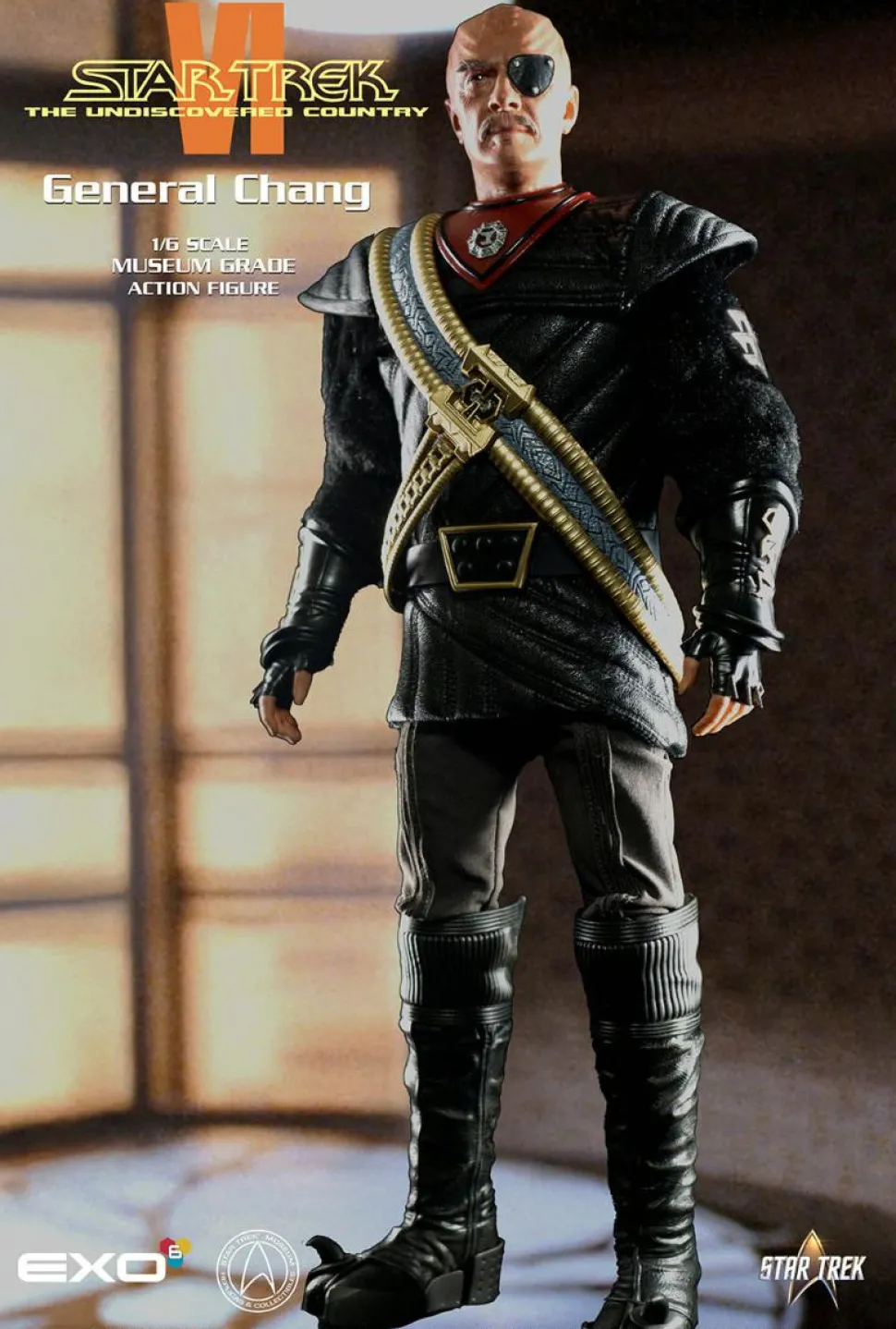 Star Trek VI: The Undiscovered Country - General Chang 1/6th Scale Action Figure