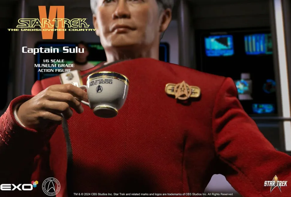 Star Trek VI: The Undiscovered Country (1991) - Captian Hikaru Sulu 1/6th Scale Action Figure
