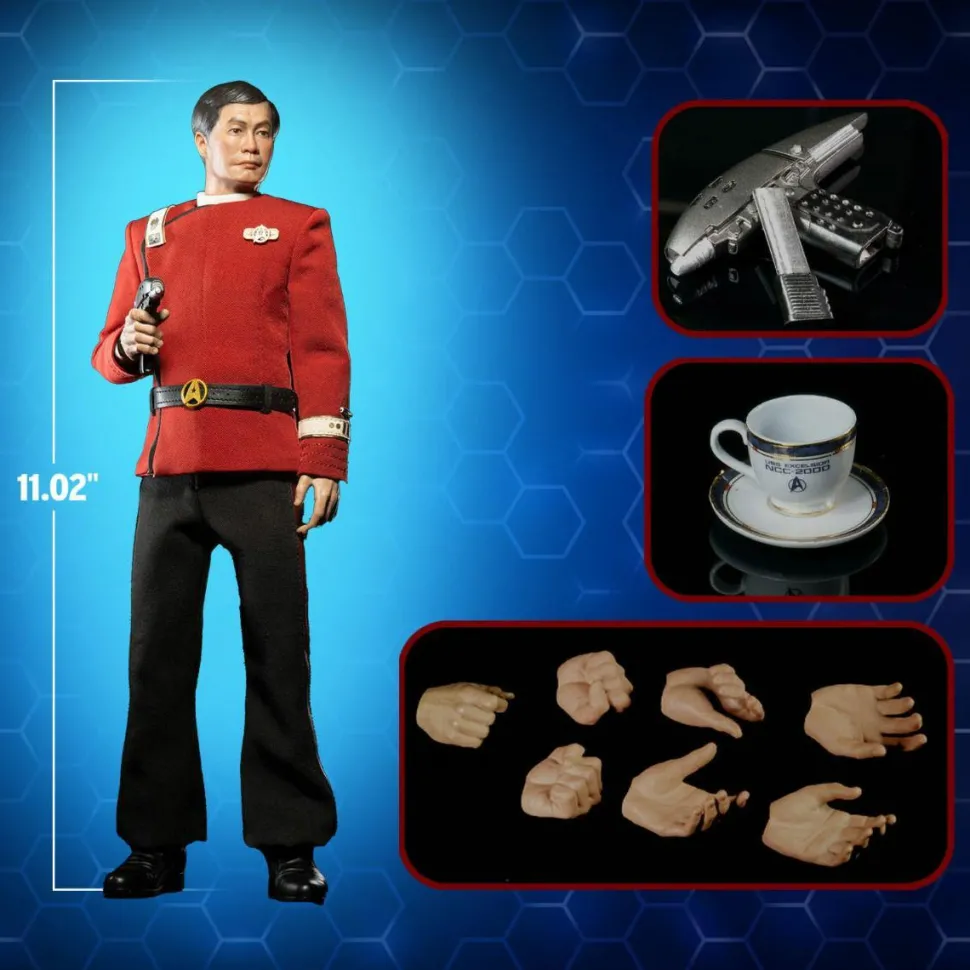 Star Trek VI: The Undiscovered Country (1991) - Captian Hikaru Sulu 1/6th Scale Action Figure