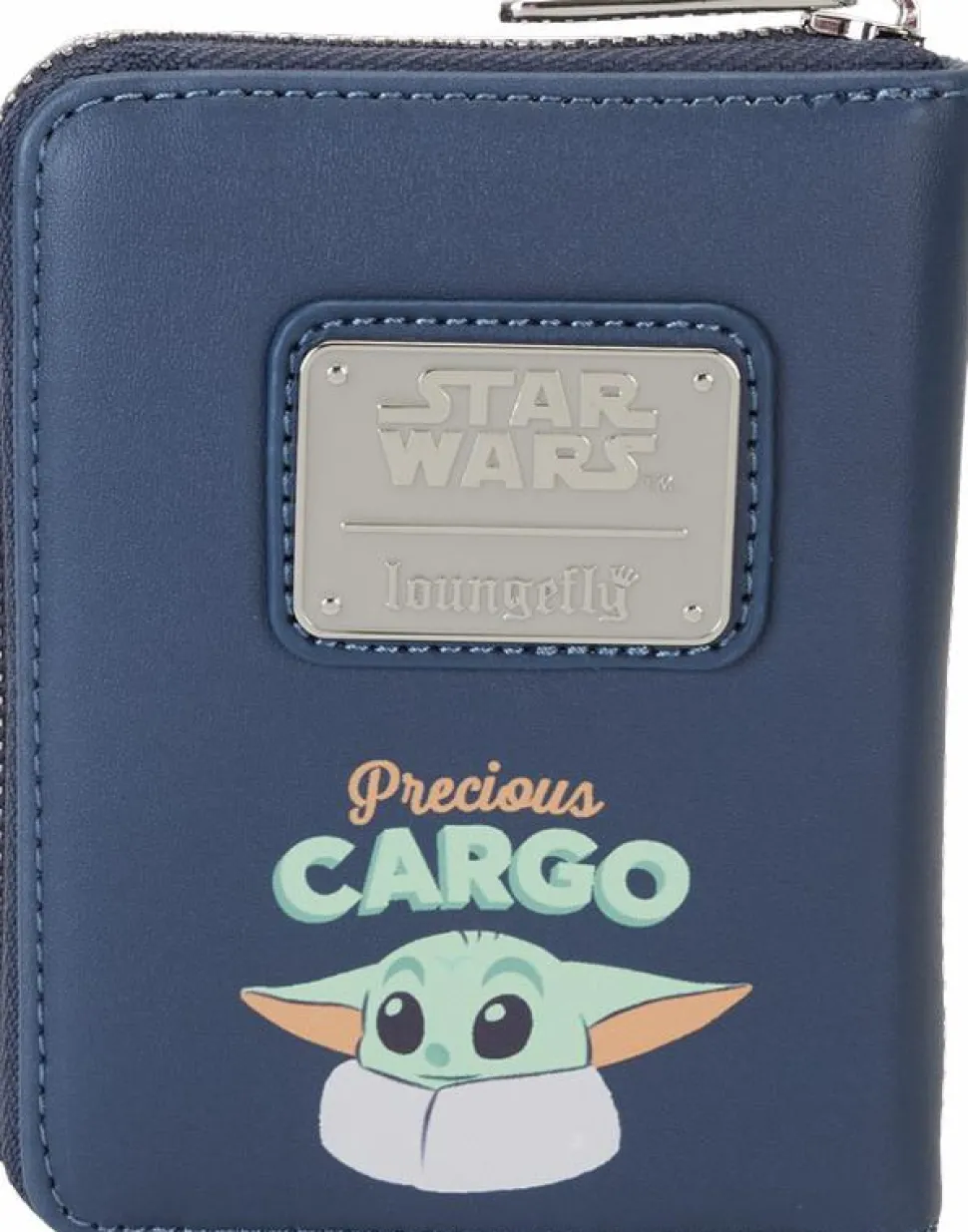 Star Wars - Ahsoka & Grogu Precious Cargo 4" Faux Leather Zip-Around Wallet