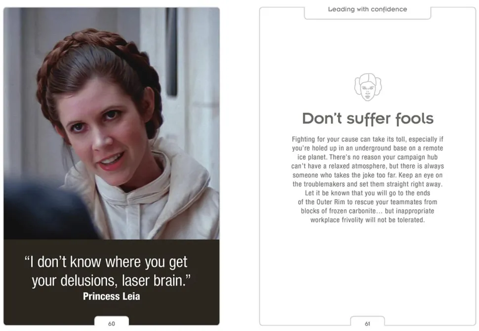Star Wars - Be More Leia: Find Your Rebel Voice and Fight the System Hardcover Book