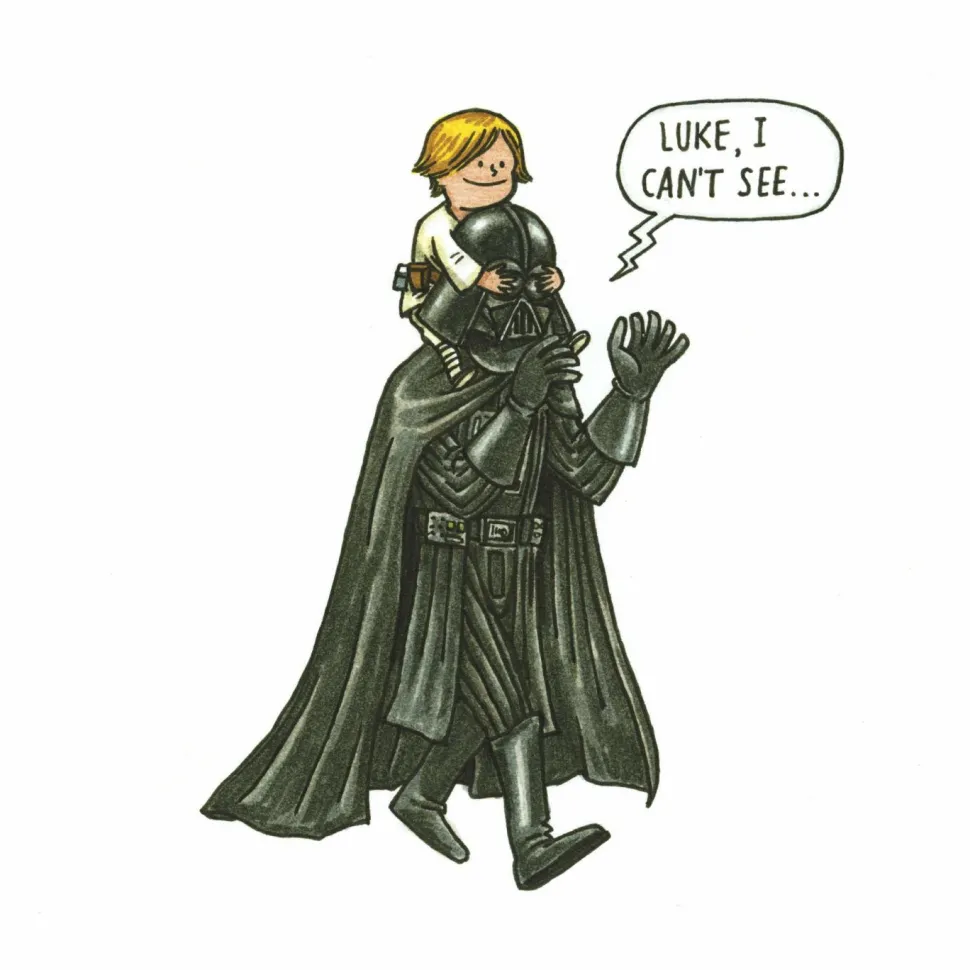 Star Wars - Darth Vader and Son by Jeffrey Brown Hardcover Book